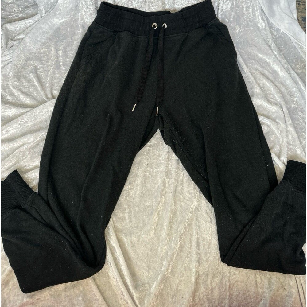 Bebe black sweatpants size M